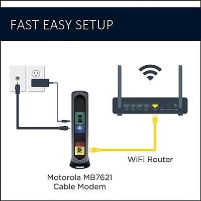 NETGEAR - AC1200 DOCSIS 3.0 Cable Modem + WiFi Router, 1.2Gbps (C6230)