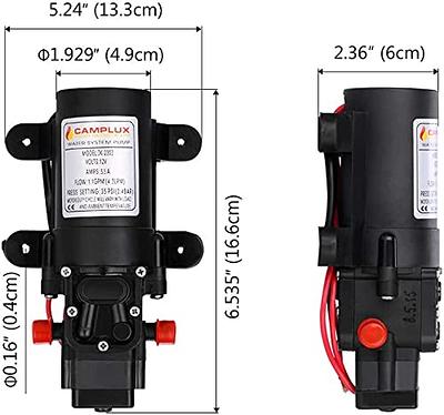 Camping Water Heater Portable, Camplux Outdooor Propane Gas Water