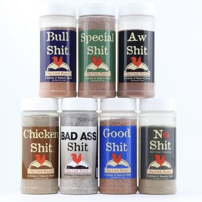Special Shit - Shit Load Big 5 Sampler (Pack of 5 Seasonings with 1 each of  Bull, Special, Good, Aw, Chicken