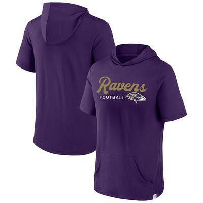 New Era Men's New Era Purple Baltimore Ravens Combine Authentic Top Pick Pullover  Sweatshirt