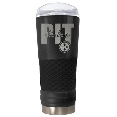 Pittsburgh Steelers 24oz. Personalized Stealth Travel Tumbler - Black