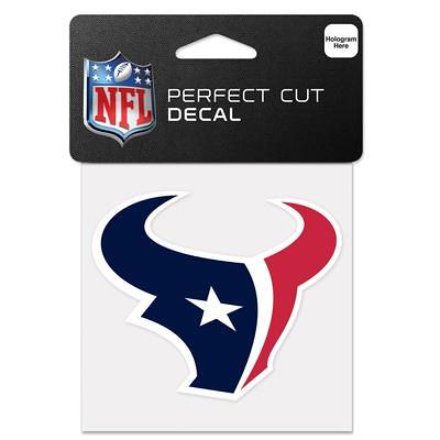 WinCraft NFL Houston Texans Perfect Cut Color Decal, 8 x 8, official team  colors.