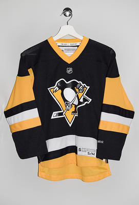 Youth Levelwear Black Pittsburgh Penguins Podium Pullover Hoodie Size: Medium