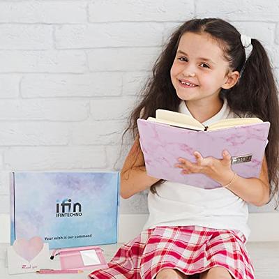 Kids Journals for Girls with PU Magnetic Closure,7.5*5.3*0.74 Inch  72sheets144pages Diary for Writing Drawing Beautiful Artwork - AliExpress