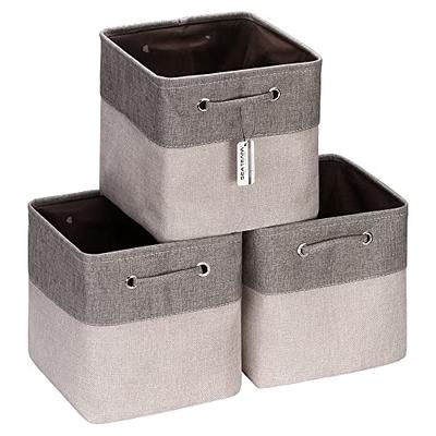 Collapsible Fabric Storage Bins with Lids / Shelf Basket