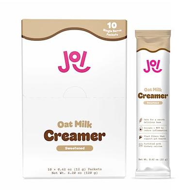 Oat Milk Creamer, Sweetened 10ct Carton by JOI - Vegan, Dairy Free