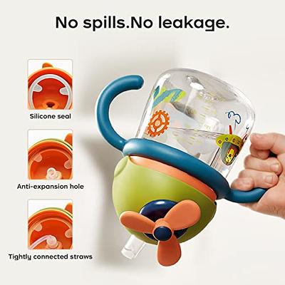  LUKYHONIE Sippy Cups for Baby 6+ Months 3 in 1