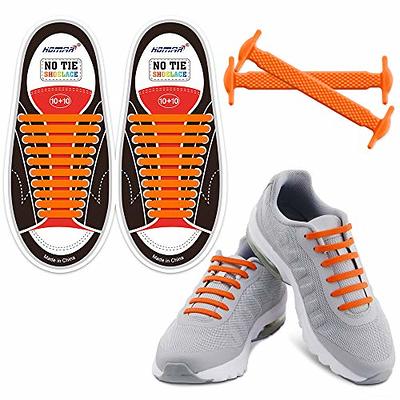 HOMAR No Tie Shoelaces for Kids and Adults Stretch Silicone