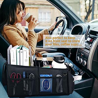 HEYSKAY Back Seat Car Organizer With Tissue Box Passenger Seat