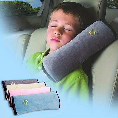 Car Neck Pillows Hesdrest Cushion Striped Grey