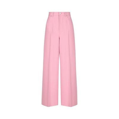 Wide Leg Pants with Side Bling