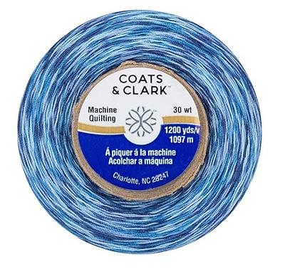 Coats & Clark Machine Quilting White Cotton Thread, 1200 Yards