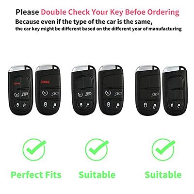 for Jeep Key Fob Cover ,Soft TPU 360 Degree Protection for Grand Cherokee  Renegade Chrysler Dodge RAM Journey Dart Fiat Durango Challenger Car Key  Shell Case - Yahoo Shopping