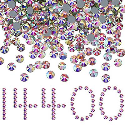 Wholesale Bulk Bag 5000PCS 2mm Resin Flat Back Rhinestone, Transparent  Clear Crystal AB Round Non Hotfix Flatback Rhinestones for Nails, Tumblers,  DIY