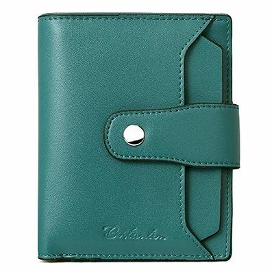 BOSTANTEN Leather Wallets for Women RFID Blocking Zipper Pocket Small  Bifold Wallet Card Case