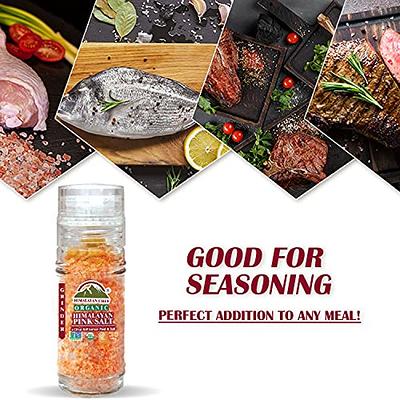 Himalayan Chef Himalayan Pink Salt & Black Pepper, Refillable