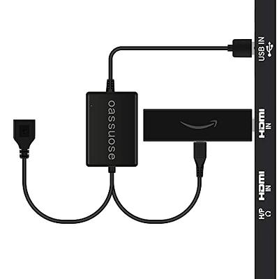 Fire TV Stick 4K Max with USB Power Cable (eliminates the need for  AC adapter)