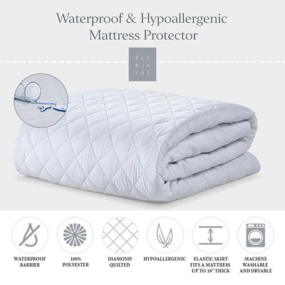 Allerease Organic Cotton Cover Allergy Protection Waterproof Mattress Pad -  (full) : Target