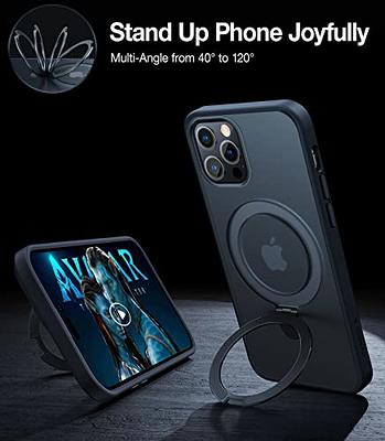 TORRAS Magnetic for iPhone 13 Pro Max Case [Military Grade Drop Tested]  [Compatible with MagSafe] Translucent Hard PC Soft Slim Tough  Anti-Fingerprint