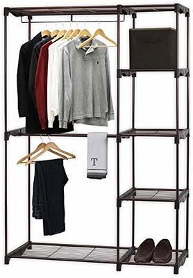 PENGKE 3 Pack Closet Storage Bins,18Qt Stackable Clothes Organizer