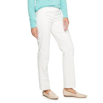 Women's Croft & Barrow® Effortless Stretch Pull-On Straight-Leg