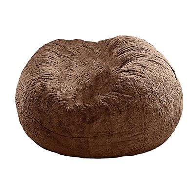 Midnight Chamois Bean Bag Chair, Slipcover + Insert - Yahoo Shopping