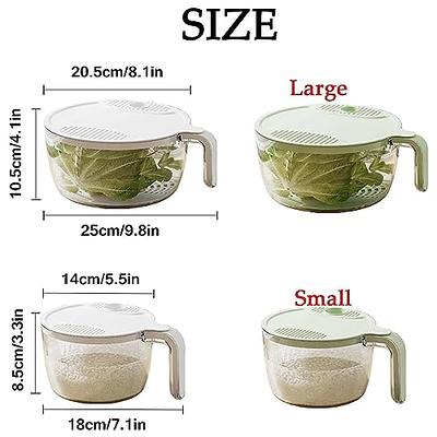 KCRPM Multifunctional Sink Basket Strainer, Vegetable Rice Washing