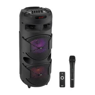 Pyle Portable Bluetooth PA Speaker System-600W Rechargeable Indoor/Outdoor  Bluetooth Speaker Portable PA System w/Recorder, Microphone in, Party