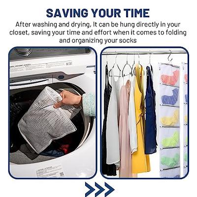 RoomyRoc Mesh Laundry Bag for Delicates with YKK Zipper, Mesh Wash Bag, Travel Storage Organize Bag, Clothing Washing Bags for Laundry, Travel Laundry