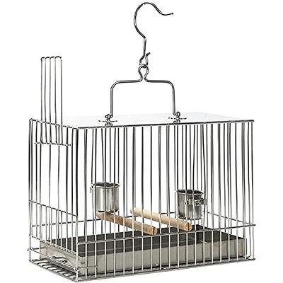 Jaden 62 Steel Victorian Top Hanging Bird Cage Stand with Tray