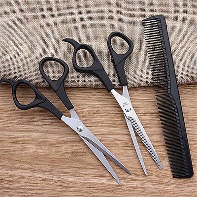 Stainless Steel Hair Cutting Scissors Thinning Shears - Temu