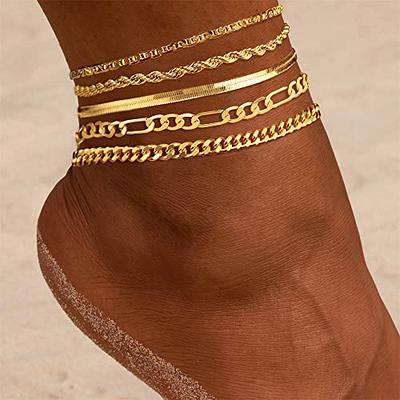 Gold Bracelets for Women, 14K Gold Layered Bracelets Set Dainty Herringbone  Chain Paperclip Link Bracelets Gold Cuban Bracelets for Teen Girls Women  (A): Clothing, Shoes & Jewelry 