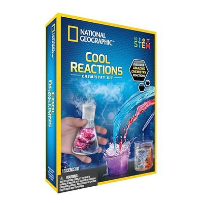 NATIONAL GEOGRAPHIC Mega Science Kit - Glow in The Dark Lab with Crystal  Growing Kit, Slime Making, Glowing Putty, and More Science Experiments,  Slime Kit for Boys and Girls ( Exclusive) 