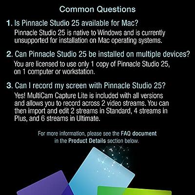 Pinnacle Studio 24 Ultimate  Advanced Video Editing and Screen Recording  Software [PC Download] [Old Version] - Yahoo Shopping