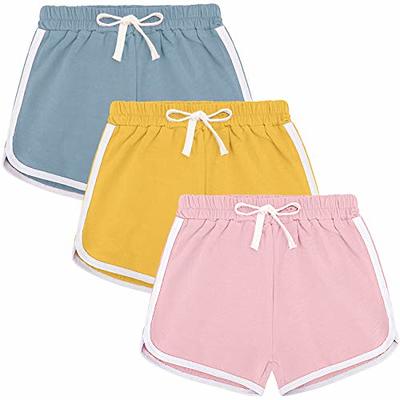 Elastic Waist Shorts Kids Boys Girls Summer Short Pants