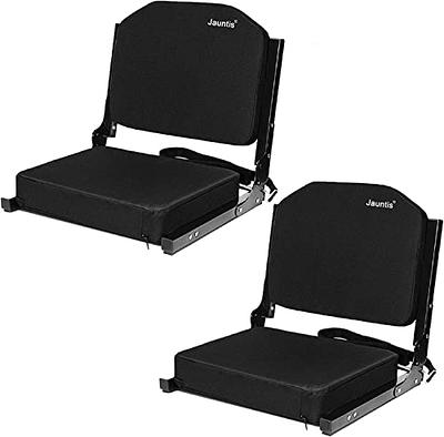 Besunbar 1pcs Stadium Seat for Bleachers with Back Support and Wide Padded Cushion  Stadium Chair - Includes Shoulder Strap and Cup Holder, Blue - Yahoo  Shopping