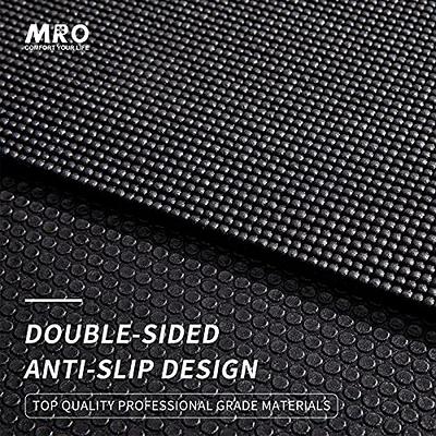 MRO Large Yoga Mat for Home Gym Workout 6'x12'x9mm, Extra Wide and