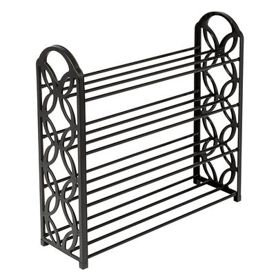 Honey Can Do Gray 2-Tier Tubular Shoe Rack, Michaels