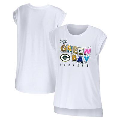 Women's WEAR By Erin Andrews Denim Green Bay Packers Long Sleeve