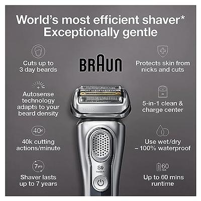 Braun Electric Razor for Men, Waterproof Foil Shaver, Series 9