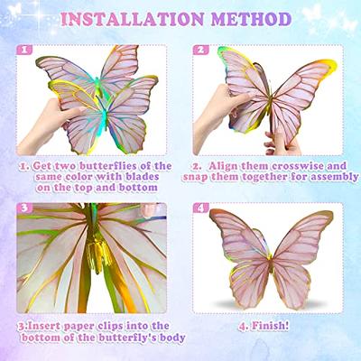 Pastel Butterfly Paper Straws Butterfly Party Decorations. Rainbow Theme  Baby Shower Decor Butterfly Garden Birthday Bridal Shower Wedding 