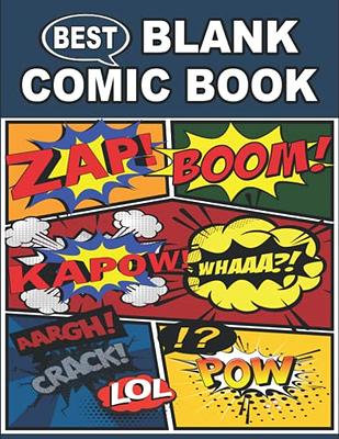 Blank Comic Book: DIY Comic Book Kit a Blank Comic Book for Kids - Yahoo  Shopping