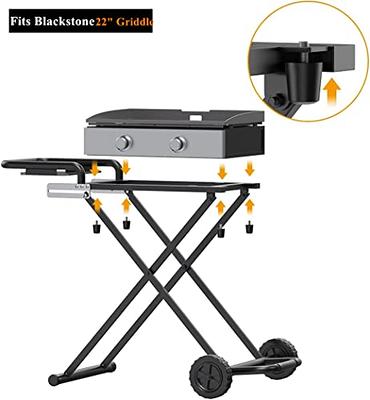 Portable Grill Cart for Blackstone 17 22 Table Top Griddles