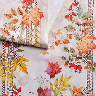 Maison d' Hermine Tablerunner 14.50x72 100% Cotton Decorative Table  Runners for Gifts, Kitchen, Party, Wedding, Restaurant & Camping, Amarante (Single  Layer) - Thanksgiving/Christmas - Yahoo Shopping