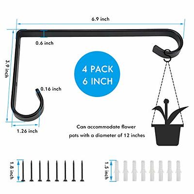 Plant Hangers 6 Inch Planter Hooks Plant Hanger Bracket, Lantern