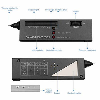 Diamond Tester Pen, Portable Electronic Diamond Tester Sets, Professional  Selector Ii Moissanite Tester Gemstone Jewelry Gems Tool with A PU Bag and  Small Testing Tray - Yahoo Shopping