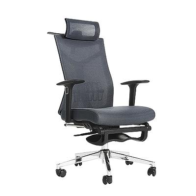 Dripex Ergonomic Office Chair, High Back Desk Chair, Computer Mesh Chair  with Lumbar Support, Adjustable Headrest & 2D Armrest, 90°-135°Tilt  Function