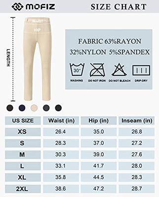 MoFiz Straight Leg Business Casual Dress Pants for Women Stretchy Office  Work Teacher Petite Pants High Waisted Golf Slacks Pull On Trousers Khaki S  - Yahoo Shopping