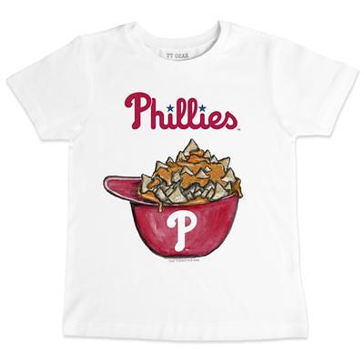 Lids Philadelphia Phillies Tiny Turnip Toddler Baseball Tear T-Shirt - Red