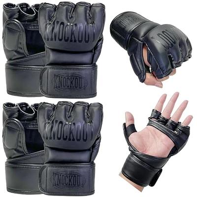 Pack 2x Pares Guantes Mma Profesionales Ufc Box Kick Boxing